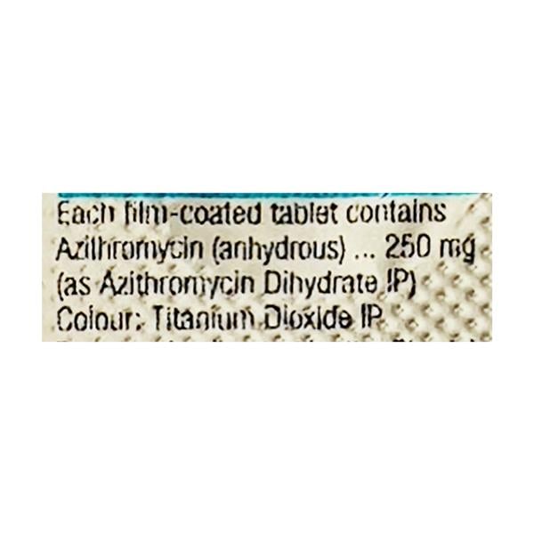 Azee 250mg Tablet 6'S