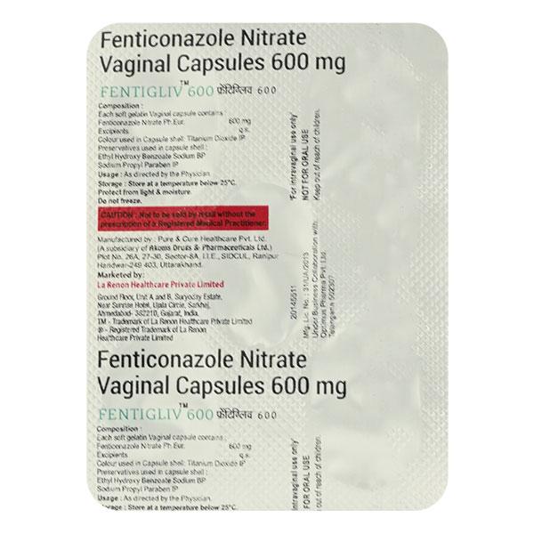 FENTIGLIV 600 Capsule 1's