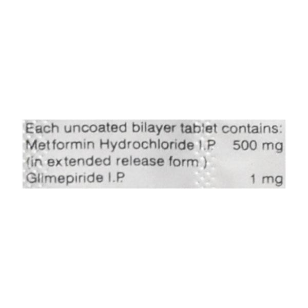 Gluconorm G 1mg Tablet 15'S