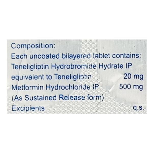 Tenlifil M 20/500mg Tablet 10'S