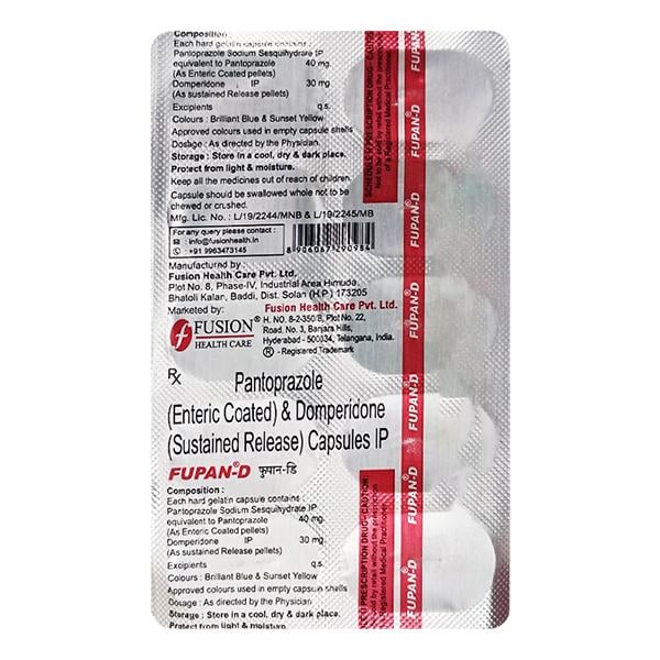 FUPAN D Capsule 10's