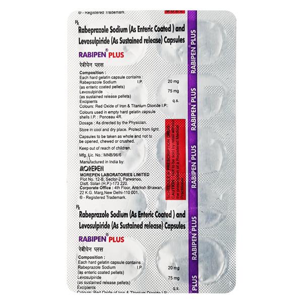 RABIPEN PLUS Capsule 10's