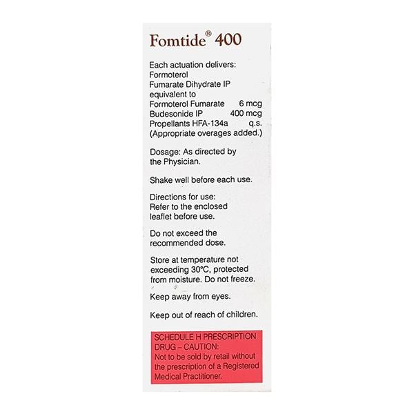 FOMTIDE 400 Inhaler 120md