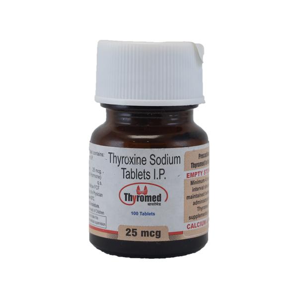Thyromed 25Mcg Tablet 100'S