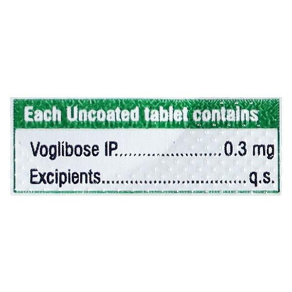 VOGLIZ 0.3 Tablet 10's