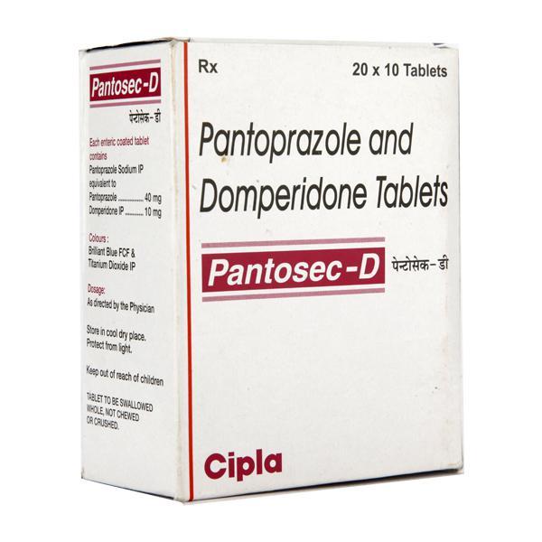Pantosec D Tablet 10'S