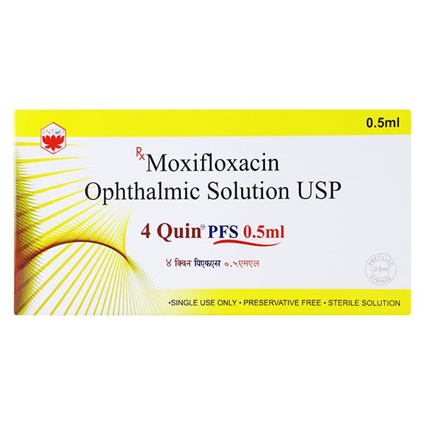 4 QUIN PFS Ophthalmic Solution 0.5ml