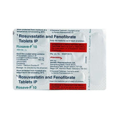 Rosave F 10mg Tablet 15'S