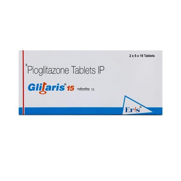 Glitaris 15mg Tablet 10'S