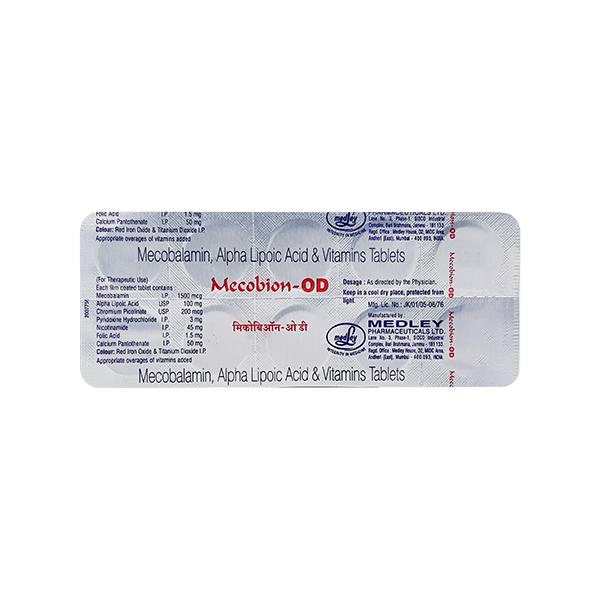 Mecobion OD Tablet 10'S