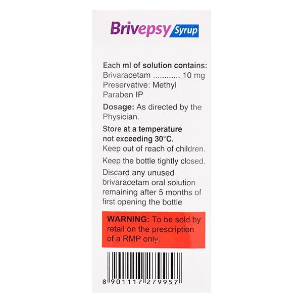 BRIVEPSY 10mg Oral Solution 100ml