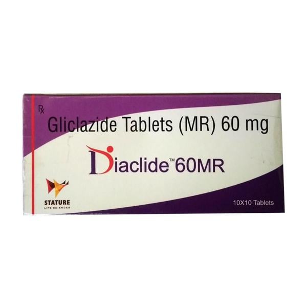 DIACLIDE 60 MR Tablet 10's