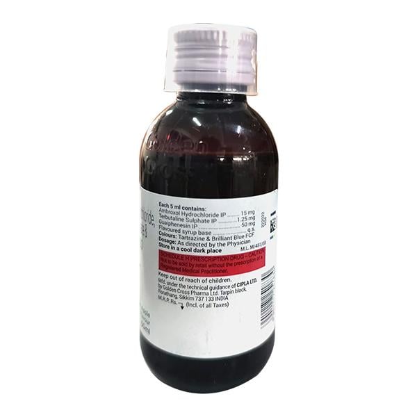 Axalin Green Apple Flavour Expectorant 60ml