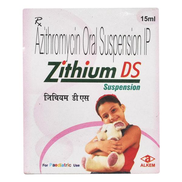 Zithium DS 200mg Suspension 15ml