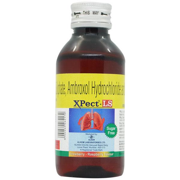 XPECT LS SUGAR FREE STRAWBERRY RASPBERRY FLAVOUR Syrup 100ml