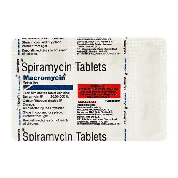 Macromycin Tablet 10'S
