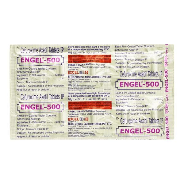 Engel 500mg Tablet 10'S