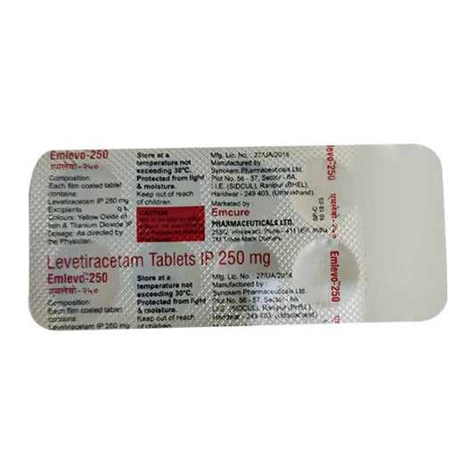 Emlevo 250mg Tablet 10'S