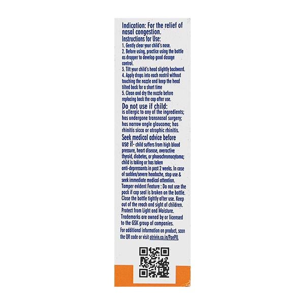 Otrivin Paediatric Nasal Drops 10ml
