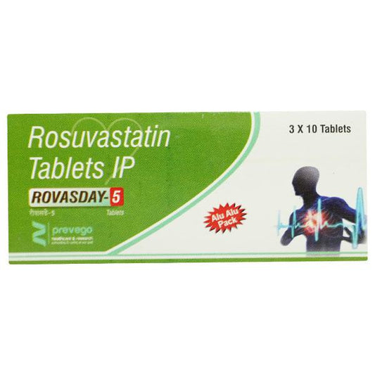 ROVASDAY 5 Tablet 10's