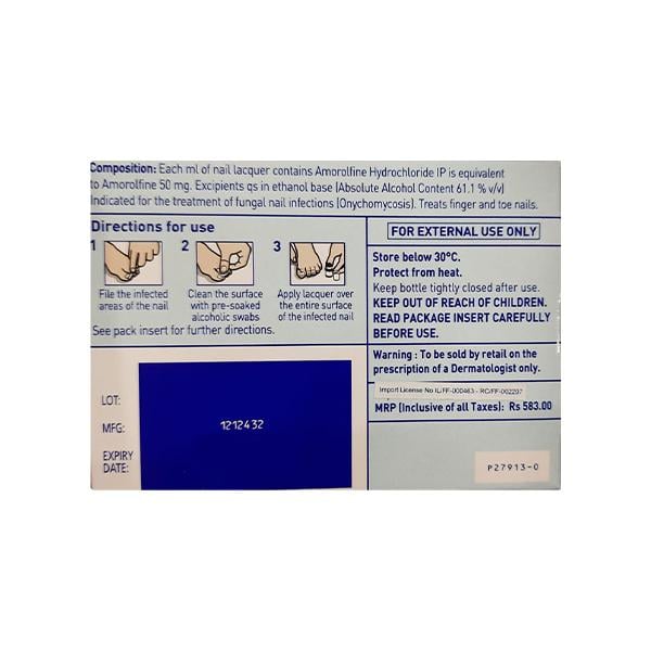 Loceryl Nail Lacquer 2.5ml