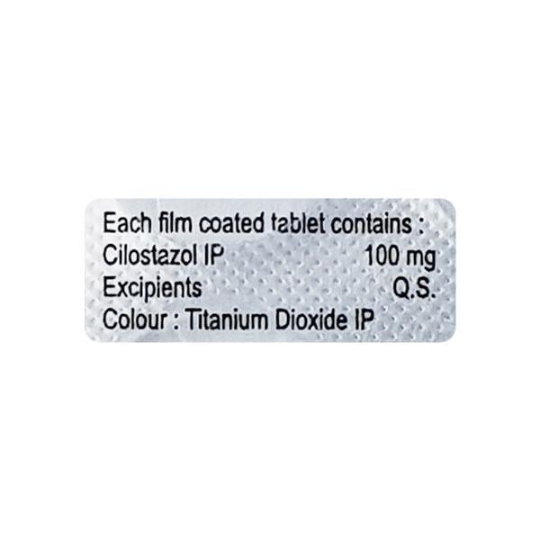 SILOSTA 100 Tablet 10's