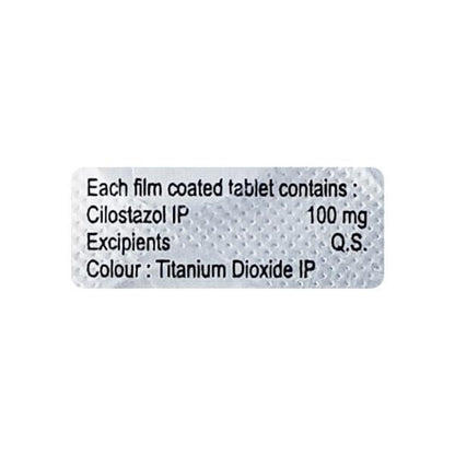 SILOSTA 100 Tablet 10's