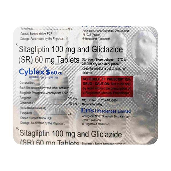 CYBLEX S 60 XR Tablet 15's
