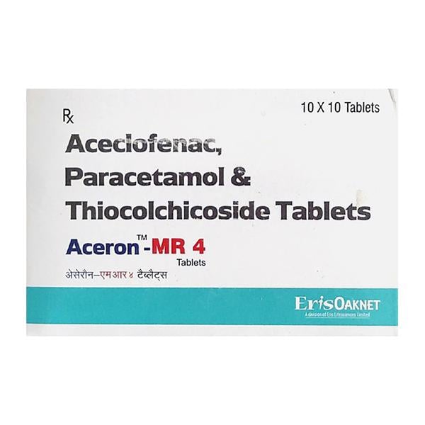 Aceron MR 4mg Tablet 10'S