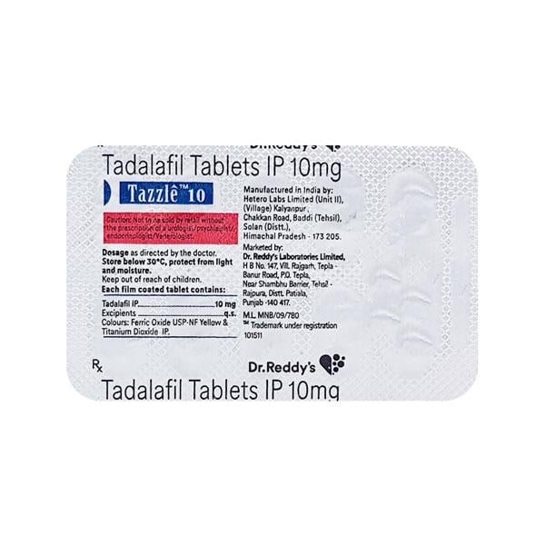 Tazzle 10mg Tablet 10'S