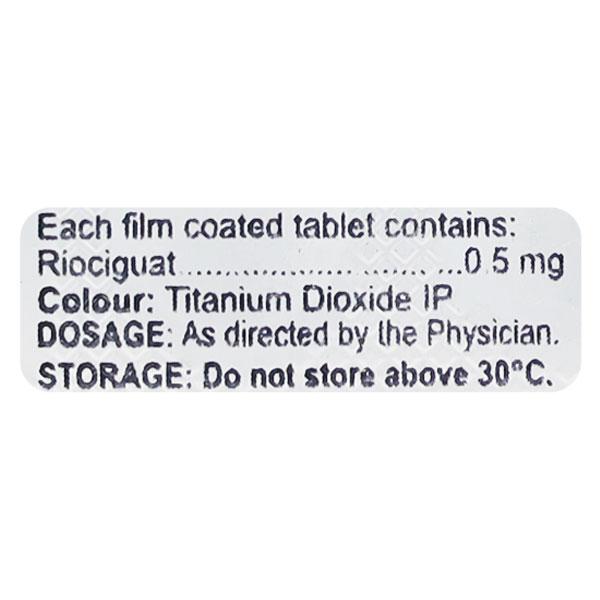 Rioci 0.5mg Tablet 10'S