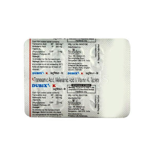 Dubix K Tablet 10'S