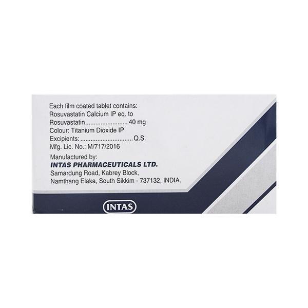 Lipitas 40mg Tablet 10'S