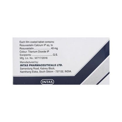Lipitas 40mg Tablet 10'S