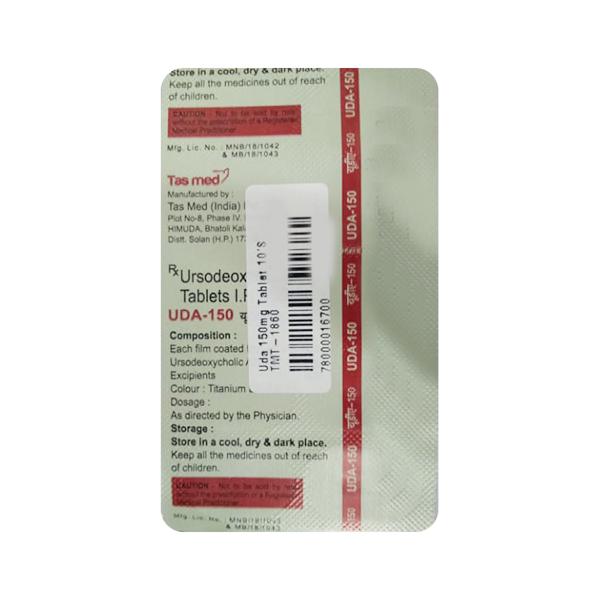 Uda 150mg Tablet 10'S