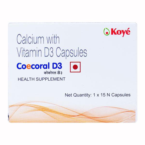 COECORAL D3 Capsule 15's