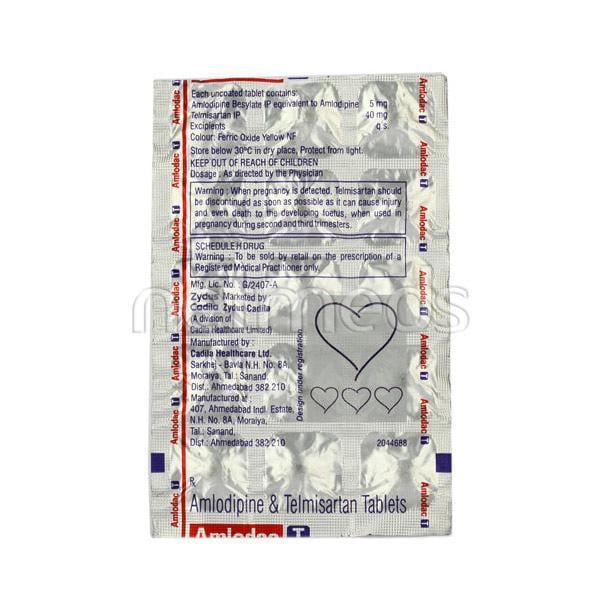 Amlodac T Tablet 15'S
