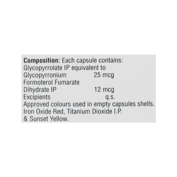GLYCOFLO F 25/12 Capsule 30's