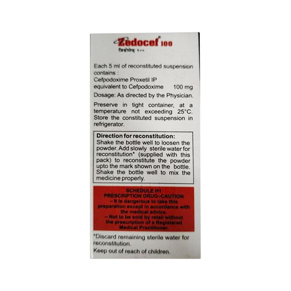 ZEDOCEF 100 Oral Suspension 30ml