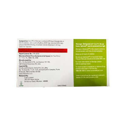 Aplevant 0.75Mg Prefilled Pen 0.5ml