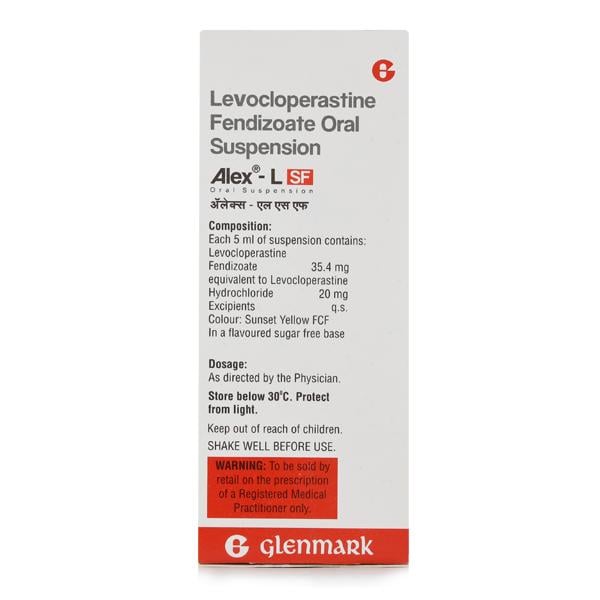 ALEX L SF Mango Flavour Oral Suspension 100ml