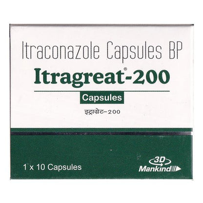 ITRAGREAT 200mg Capsule 10's