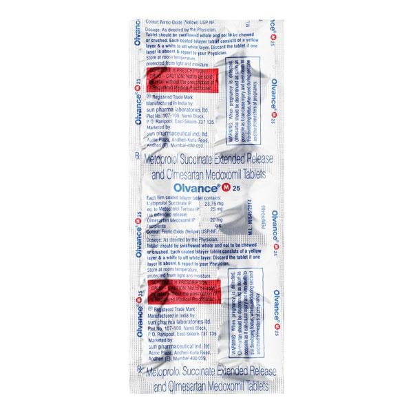 Olvance M 25mg Tablet 10'S