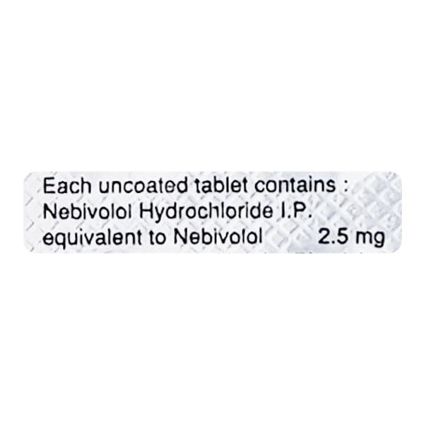 Nebicard 2.5mg Tablet 15'S