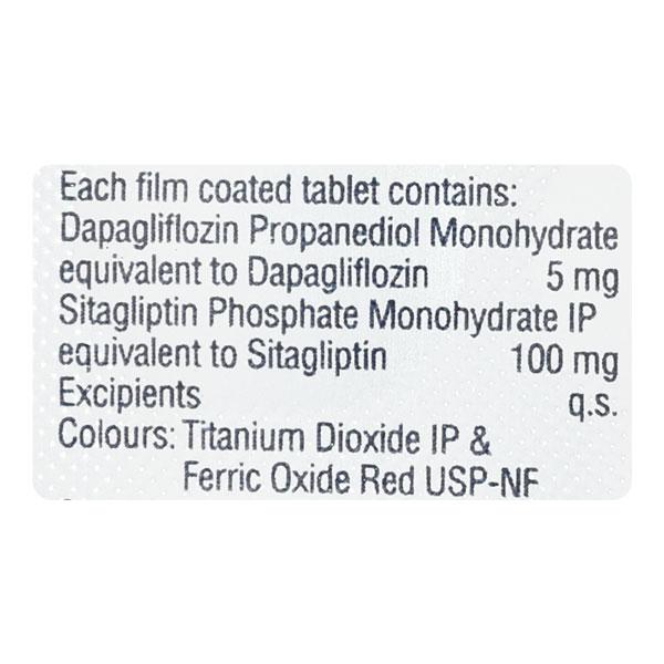 DAPAVEL S 5/100 Tablet 10's