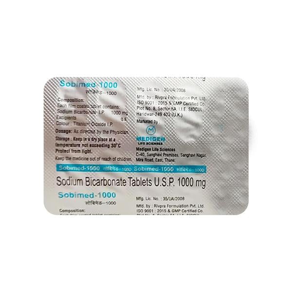 SOBIMED 1000 Tablet 10's
