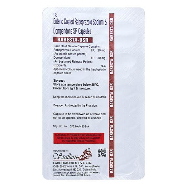 RABESTA DSR 20 Capsule 10's