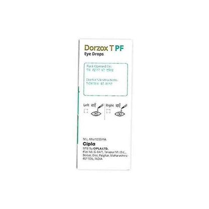 DORZOX T PF Eye Drops 10ml