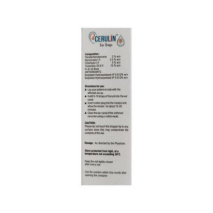 CERULIN Ear Drops 10ml