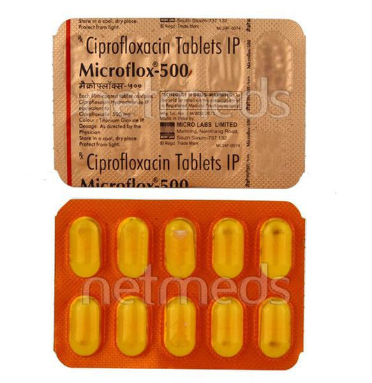 Microflox 500mg Tablet 10'S